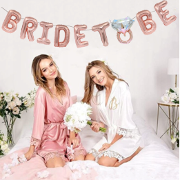 GIRLANDA BALONOWA ROSE GOLD BALONY BRIDE TO BE [64B1]