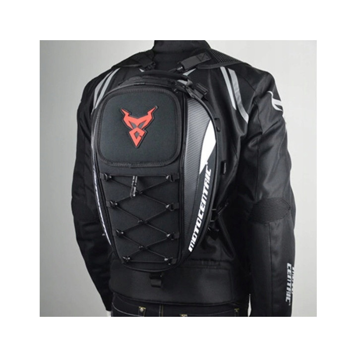 OUTLET! PLECAK NA MOTOR MOTOCYKLOWY KASK WODOODPORNY [60I-OUTLET rozprucie]