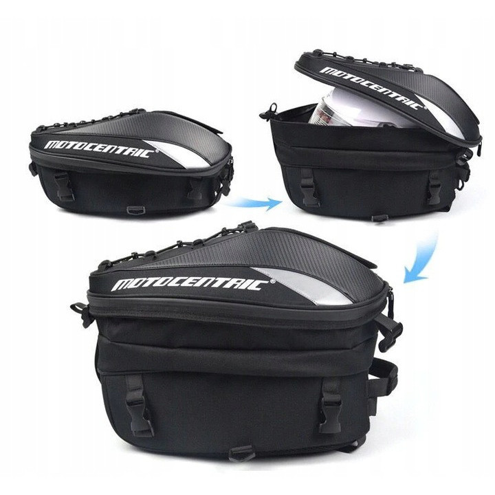 OUTLET! PLECAK NA MOTOR MOTOCYKLOWY KASK WODOODPORNY [60I-OUTLET rozprucie]