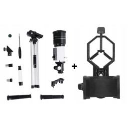 TELESKOP ASTRONOMICZNY F30070 DO SMARTFON LUNETA [31Q]